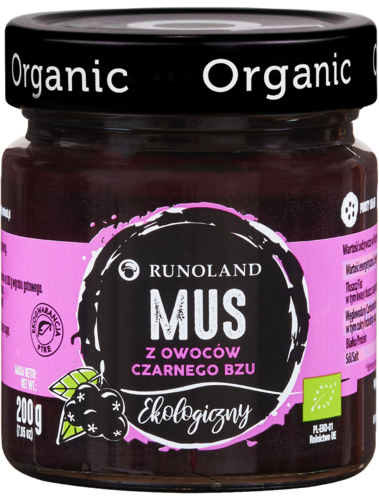 Mus z Czarnego Bzu 200g - RUNOLAND