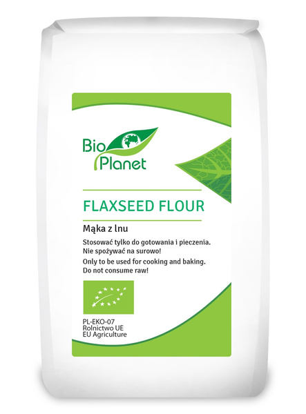 Mąka z lnu lniana 400 g - Bio Planet (EKO)