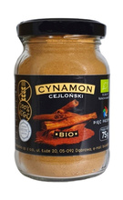 Cynamon cejloński mielony bezglutenowy 75 g - Pięć Przemian (BIO)