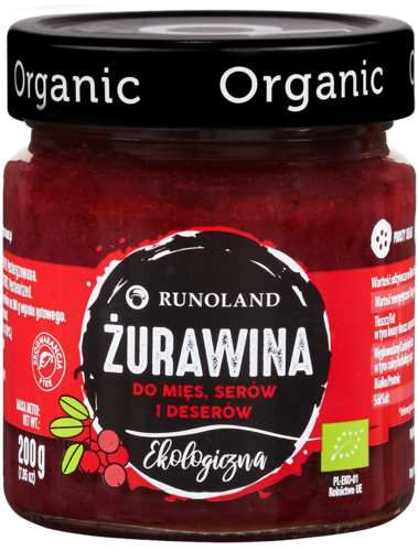 Żurawina 80% 200g - RUNOLAND