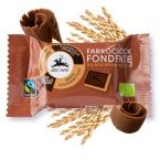 Herbatniki orkiszowe z gorzką czekoladą fair trade 28 g - Alce Nero (EKO)