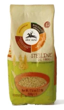 Makaron gwiazdki z płaskurki z wit. B1 dla dzieci od 6 msc. 500 g - Alce Nero (EKO)