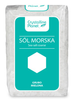 Sól morska gruba 600 g - Crystalline Planet