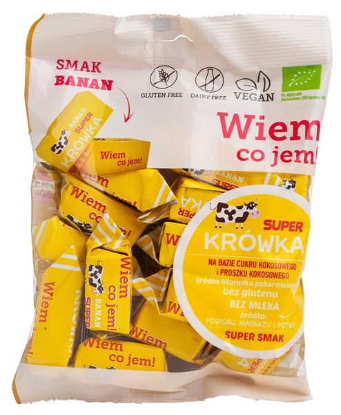 KRÓWKI BANANOWE BEZGLUTENOWE BIO 150 g - ME GUSTO (SUPER KRÓWKA)