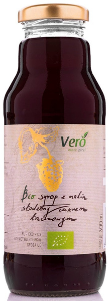 Syrop malinowy 300 ml - Vero (EKO)