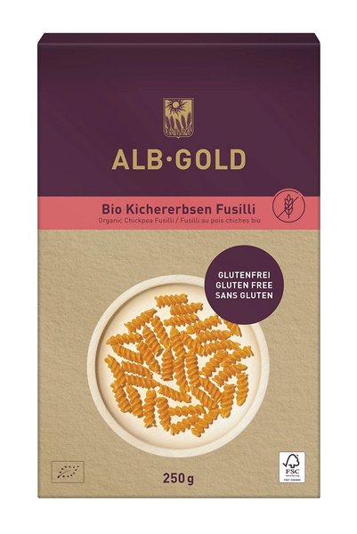 Makaron z Ciecierzycy Bezglutenowy 250g - ALB-GOLD