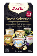 Herbatka Ekspresowa Finest Selection (Mix Herbatek) Bio (6 X 3 Torebki) 34,2 G  -  YOGI TEA