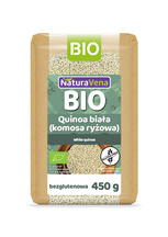 Quinoa biała (komosa ryżowa) bezglutenowa 450 g - Naturavena (BIO)