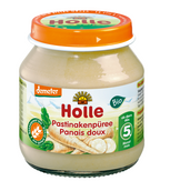 PUREE Z PASTERNAKA BEZ DODATKU CUKRÓW BEZGLUTENOWE OD 5 MIESIĄCA DEMETER BIO 125 g (SŁOIK) - HOLLE