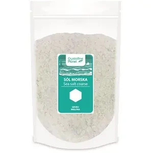 Sól morska gruba 1 kg - Crystalline Planet