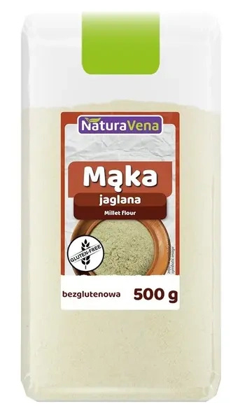 Mąka jaglana bezglutenowa 500 g - Naturavena