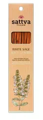 Kadzidło indyjskie biała szałwia 15 szt. 30 g - Sattva