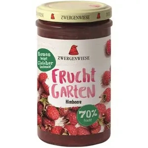 Mus malinowy 70 % bezglutenowy 225 g - Zwergenwiese (EKO)