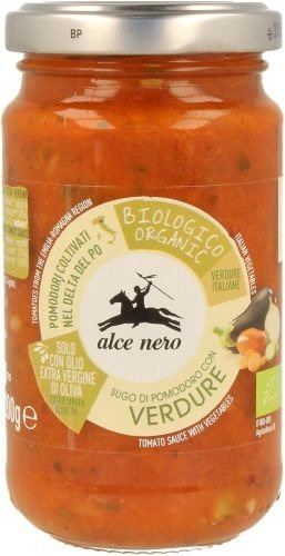 Sos pomidorowy z warzywami verdure 350 g - Alce Nero (EKO)