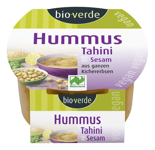 Hummus tahini 150 g - Bio Verde (EKO)