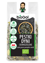 Pestki dyni ciemnozielone (europae) 150 g - Biogol (BIO)