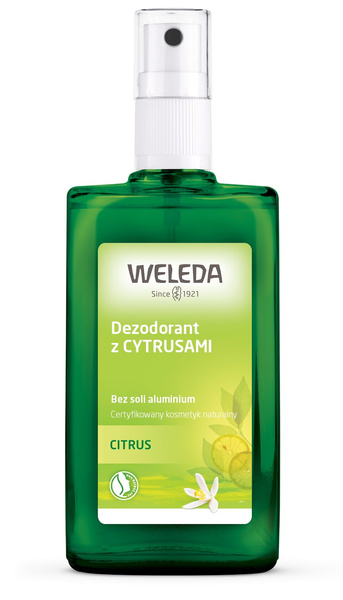 Dezodorant w sprayu 24 h z cytrusami 100 ml - Weleda