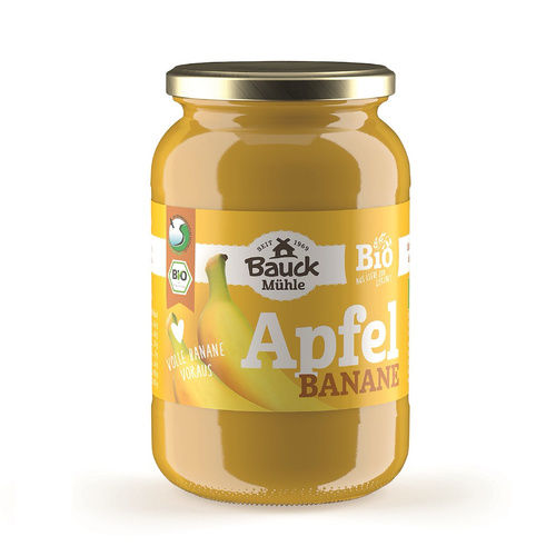 Mus jabłko banan bez dodatku cukru 360 g - Bauck Muhle (EKO)