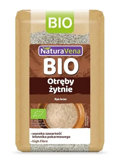 Otręby żytnie 500 g - Naturavena (EKO)