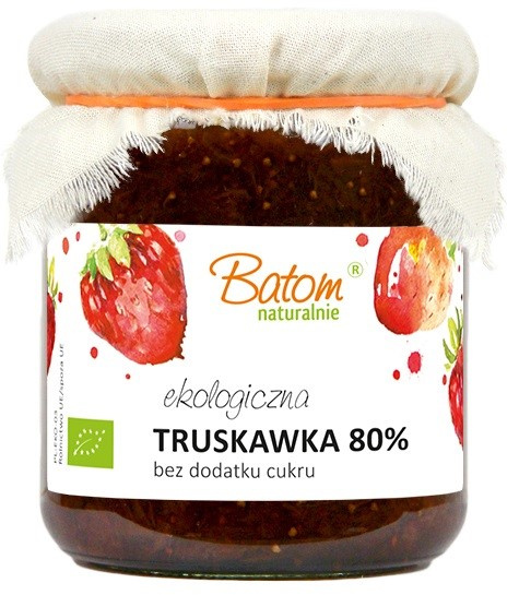 TRUSKAWKA 80 % B/C BIO 260 g - BATOM