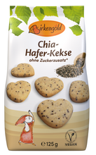 Ciastka Owsiane Z Chia Bez Dodatku Cukru 125 G - Birkengold