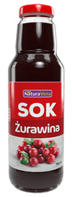 Sok z Żurawiny 750ml - NaturaVena