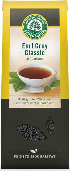Herbata czarna earl grey liściasta 100 g - Lebensbaum (EKO)