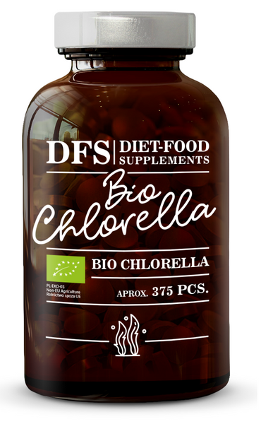 Chlorella (400 mg) 375 tabletek - DIET-FOOD (BIO)