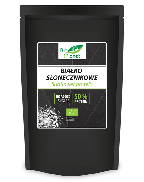 Białko słonecznikowe 500 g - Bio Planet (EKO)