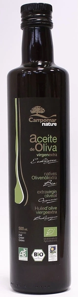 Oliwa Z Oliwek Extra Virgin Bio 500 Ml - Campomar Nature