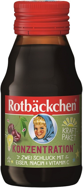 Shot owocowy z żelazem witaminą C i niacyną 60 ml - Rotbackchen