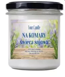 ŚWIECA SOJOWA NA KOMARY 150 ml - YOUR CANDLE