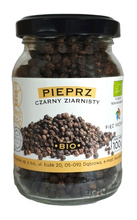 Pieprz czarny ziarnisty bezglutenowy 100 g - Pięć Przemian (BIO)