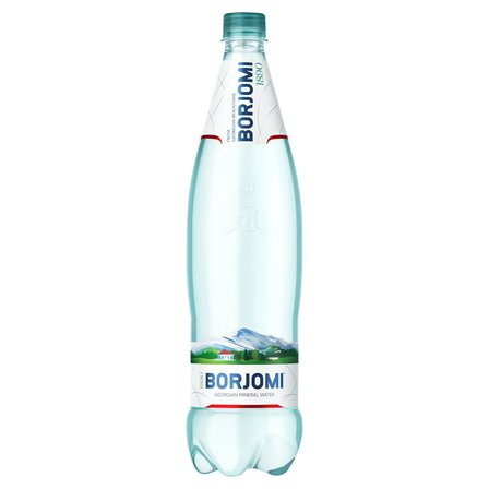 Naturalna woda mineralna gazowana 1 l - Borjomi