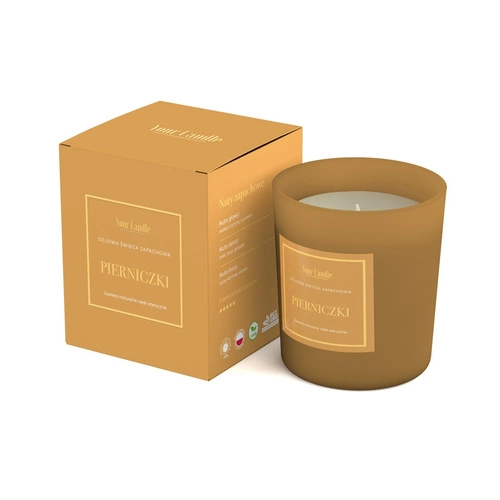 Świeca Sojowa Zapachowa Pierniczki 210 Ml - Your Candle (Produkt Sezonowy)