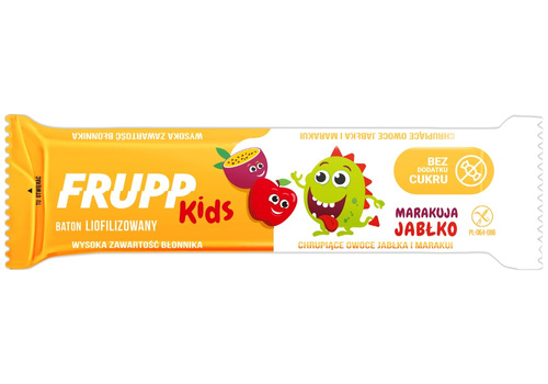 BATON FRUPP KIDS JABŁKO - MARKUJA 9 g - CELIKO