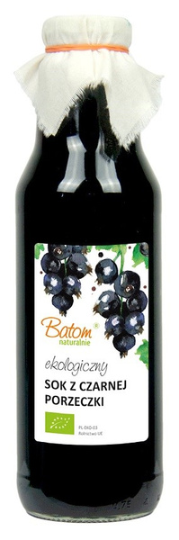 Sok z czarnej porzeczki NFC 750 ml - Batom (EKO)