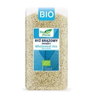 Ryż brązowy okrągły 500 g - Bio Planet (EKO)
