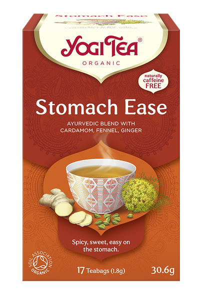 Herbatka na trawienie stomach ease 17 szt. 30,6 g - Yogi Tea (EKO)