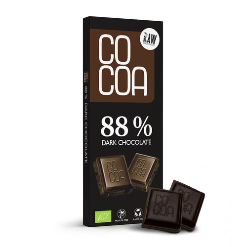 Czekolada gorzka 88 % 40 g - Cocoa (BIO)