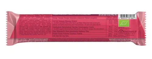 Wafelek z kremem orzechowo truskawkowym bez dodatku cukru 30 g - Bett'r (EKO)