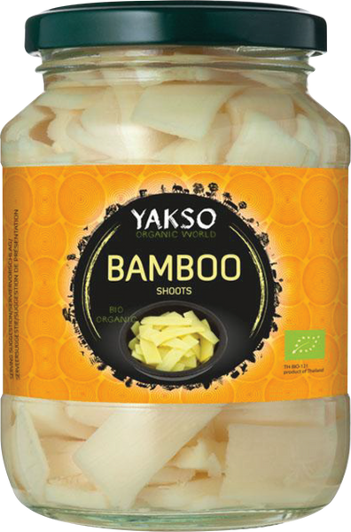 Pędy bambusa plastry w zalewie 340 g (175 g) - Yakso (EKO)