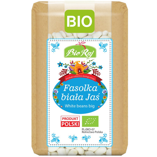 Fasolka biała jaś polska 400 g - Bio Raj (EKO)