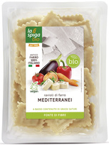 Ravioli świeże z warzywami i tofu 250 g - La Spiga (EKO)