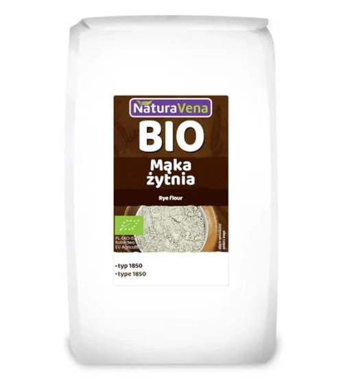 Mąka żytnia typ 1850 1 kg - Naturavena (EKO)