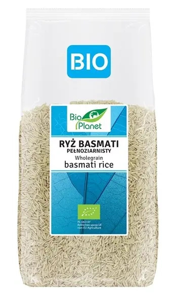 Ryż basmati pełnoziarnisty 500 g - Bio Planet (EKO)