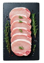 Ekologiczny schab krojony surowy 300 g - Wasąg (EKO)