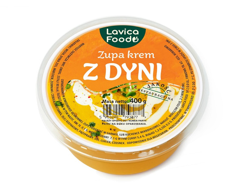 Zupa krem z dyni 400 g - Lavica Food