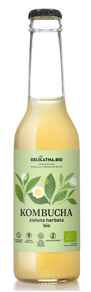 KOMBUCHA Z ZIELONEJ HERBATY BIO 270 ml - ZAKWASOWNIA