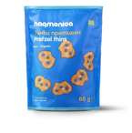 Precelki cienkie pełnoziarniste z solą morską 80 g - Harmonica (EKO)